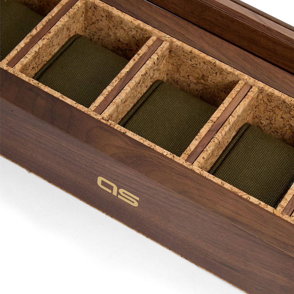ANALOG/SHIFT ウォッチボックス 5PC ウォールナット 710212