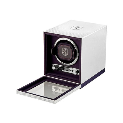 SILVER ウォッチワインダー ワインディングマシーン 1PC シルバー 190003