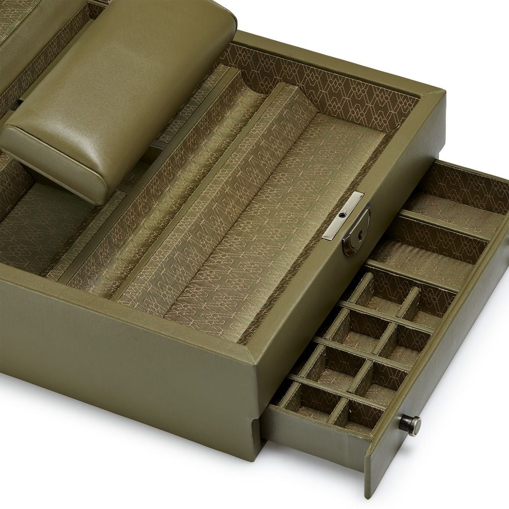 EARTH ウォッチスタンドボックス 2PC オリーブ【190周年記念モデル】 190741