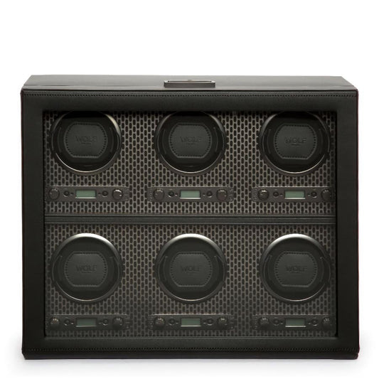 AXIS ウォッチワインダー ワインディングマシーン 6PC パウダーコート 469603