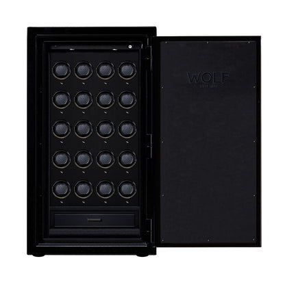 ATLAS ウォッチ＆ジュエリー耐火金庫 20PC オニキス 492002