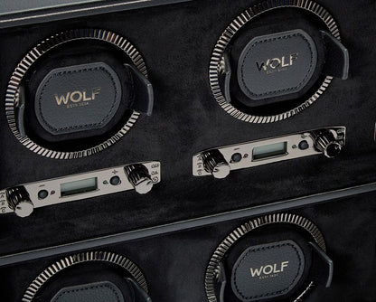BRITISH RACING ウォッチワインダー ワインディングマシーン 6PC ブラック 792402