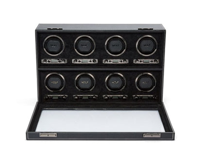 BRITISH RACING ウォッチワインダー ワインディングマシーン 8PC ブラック 792502