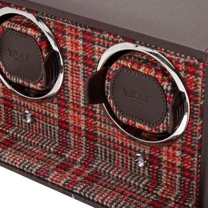 WM BROWN ウォッチワインダー ワインディングマシーン 2PC ブラウン 800700
