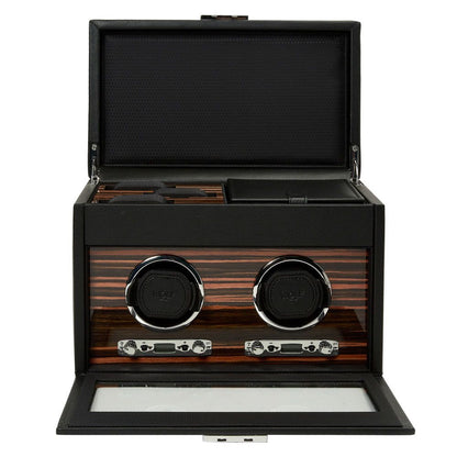 ROADSTER ウォッチワインダー ワインディングマシーン 2PC ブラック 457256