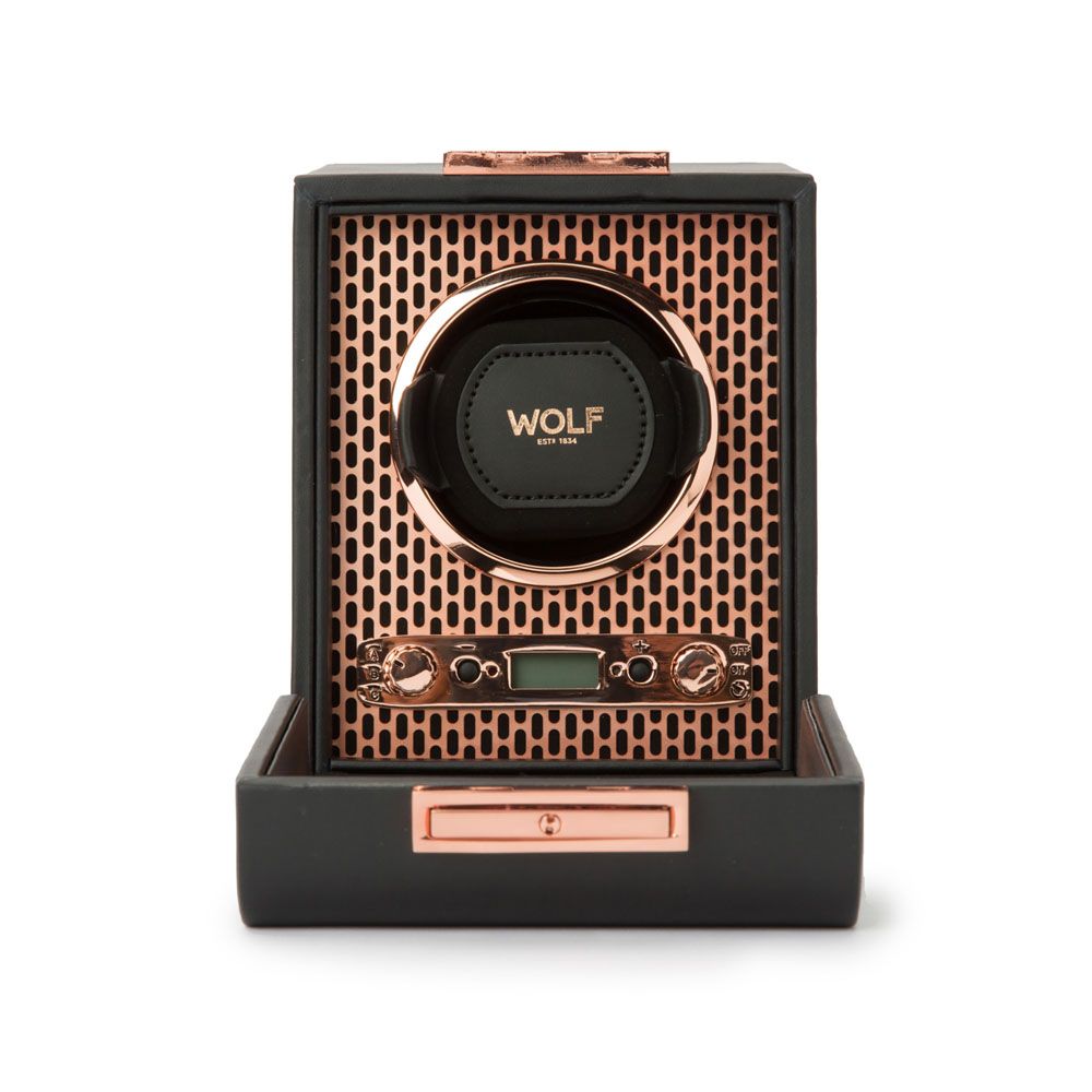 AXIS ウォッチワインダー ワインディングマシーン 1PC カッパー 469116