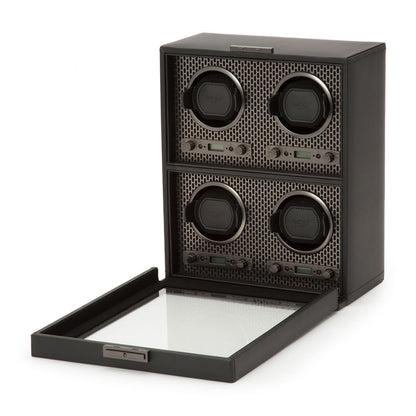 AXIS ウォッチワインダー ワインディングマシーン 4PC パウダーコート 469503