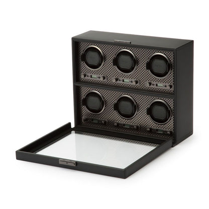 AXIS ウォッチワインダー ワインディングマシーン 6PC パウダーコート 469603