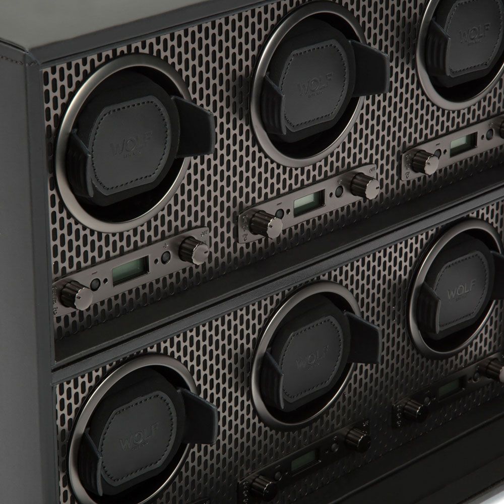 AXIS ウォッチワインダー ワインディングマシーン 6PC パウダーコート 469603