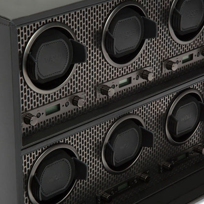 AXIS ウォッチワインダー ワインディングマシーン 6PC パウダーコート 469603
