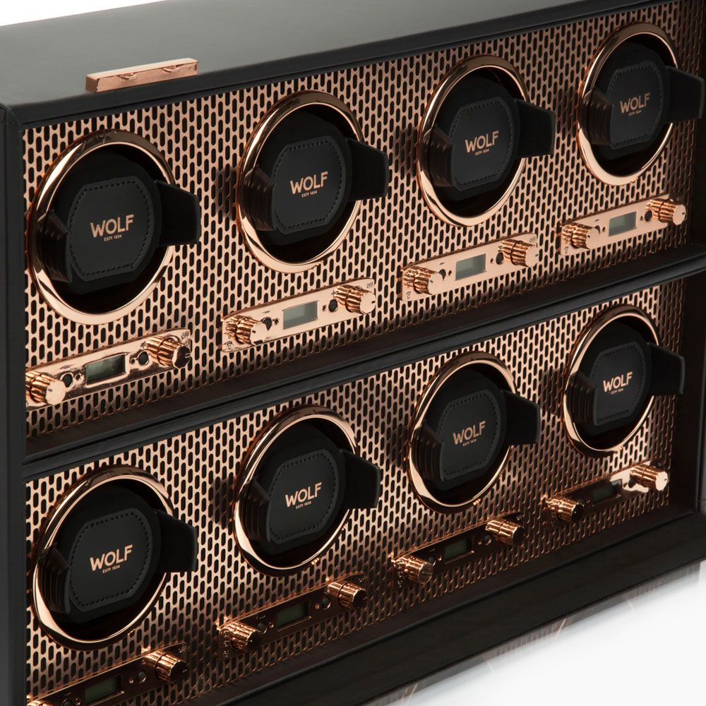 AXIS ウォッチワインダー ワインディングマシーン 8PC カッパー 469716