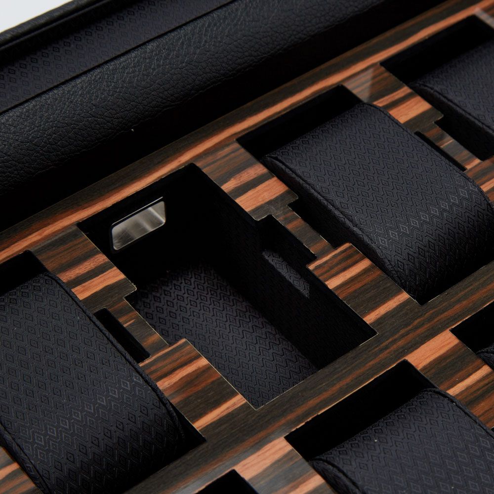 ROADSTER ウォッチボックス 10PC ブラック 477556