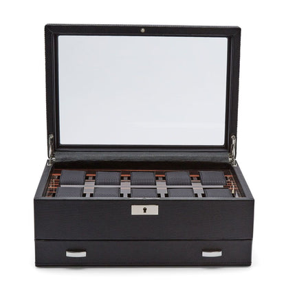 ROADSTER ウォッチボックス 10PC ブラック 477656