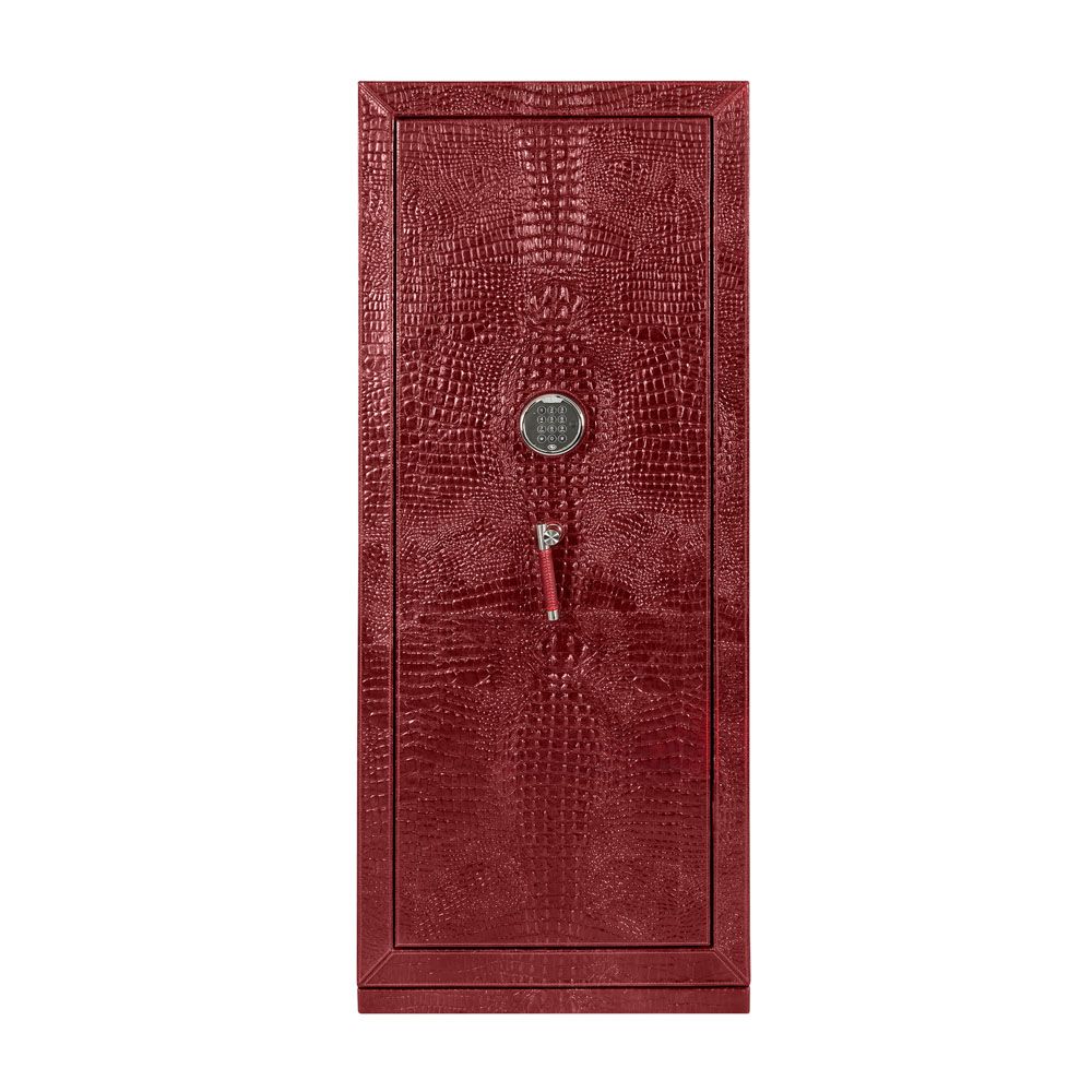 CHURCHILL ウォッチ＆ジュエリー耐火金庫 12PC RED CROCO 481230