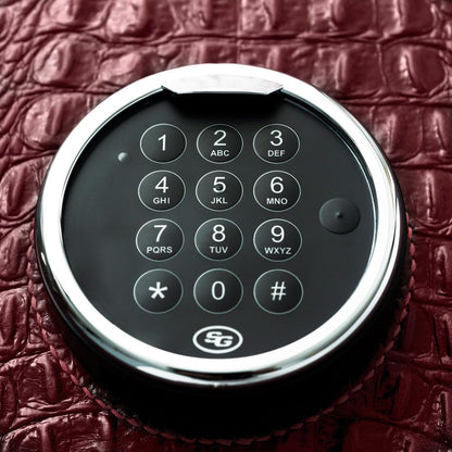 CHURCHILL ウォッチ＆ジュエリー耐火金庫 12PC RED CROCO 481230