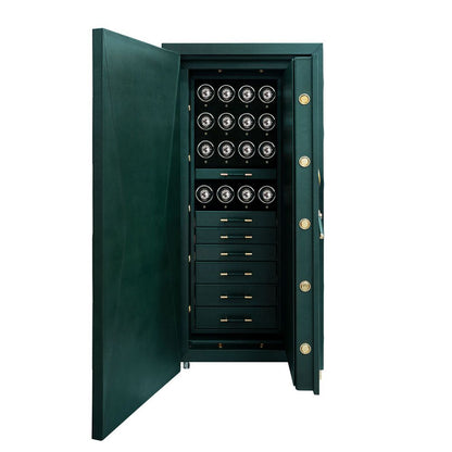 CHURCHILL ウォッチ＆ジュエリー耐火金庫 16PC グリーン 481641