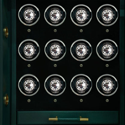 CHURCHILL ウォッチ＆ジュエリー耐火金庫 16PC グリーン 481641