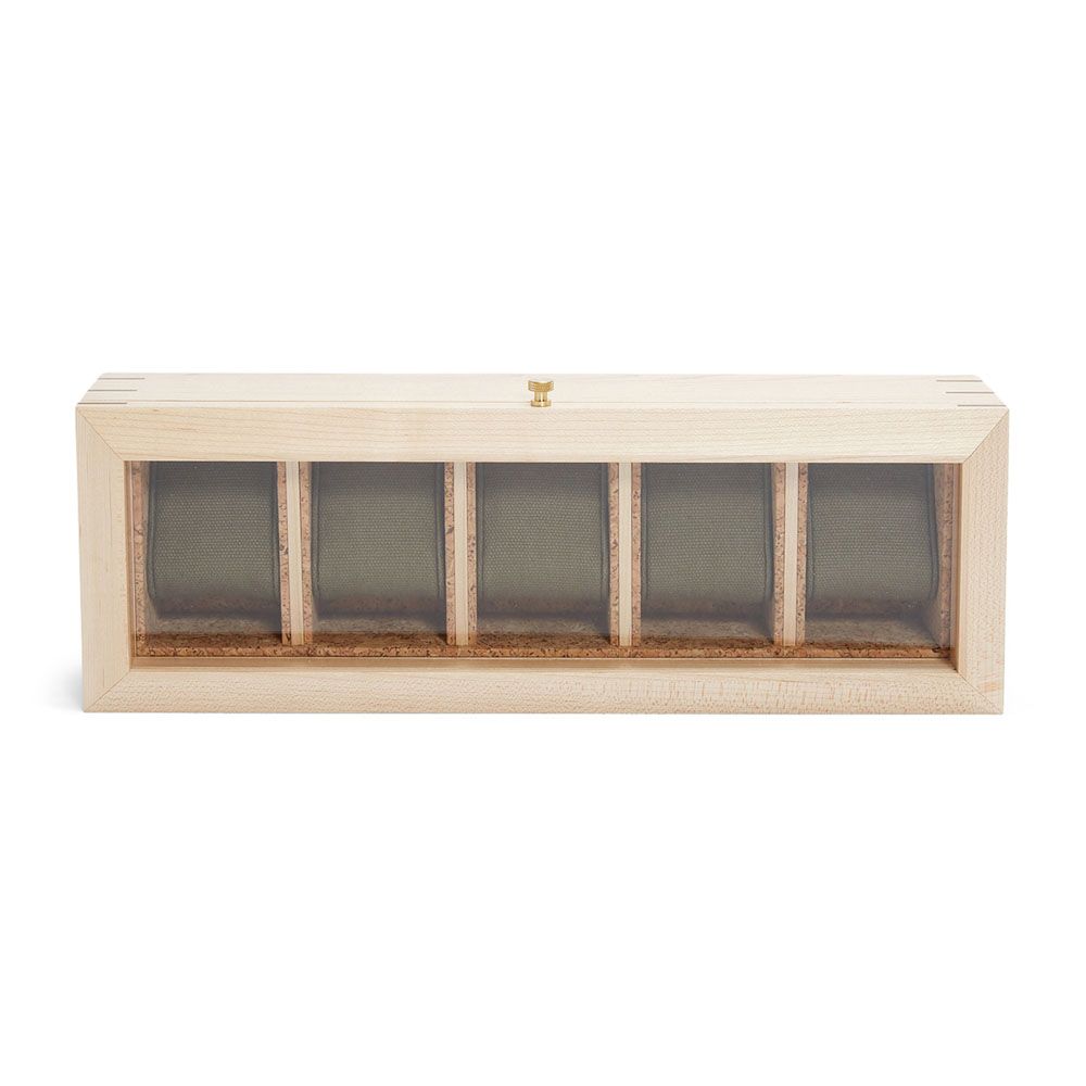 ANALOG/SHIFT ウォッチボックス 5PC ウッド 710211