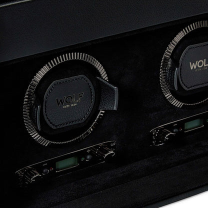 BRITISH RACING ウォッチワインダー ワインディングマシーン 2PC ブラック 792202