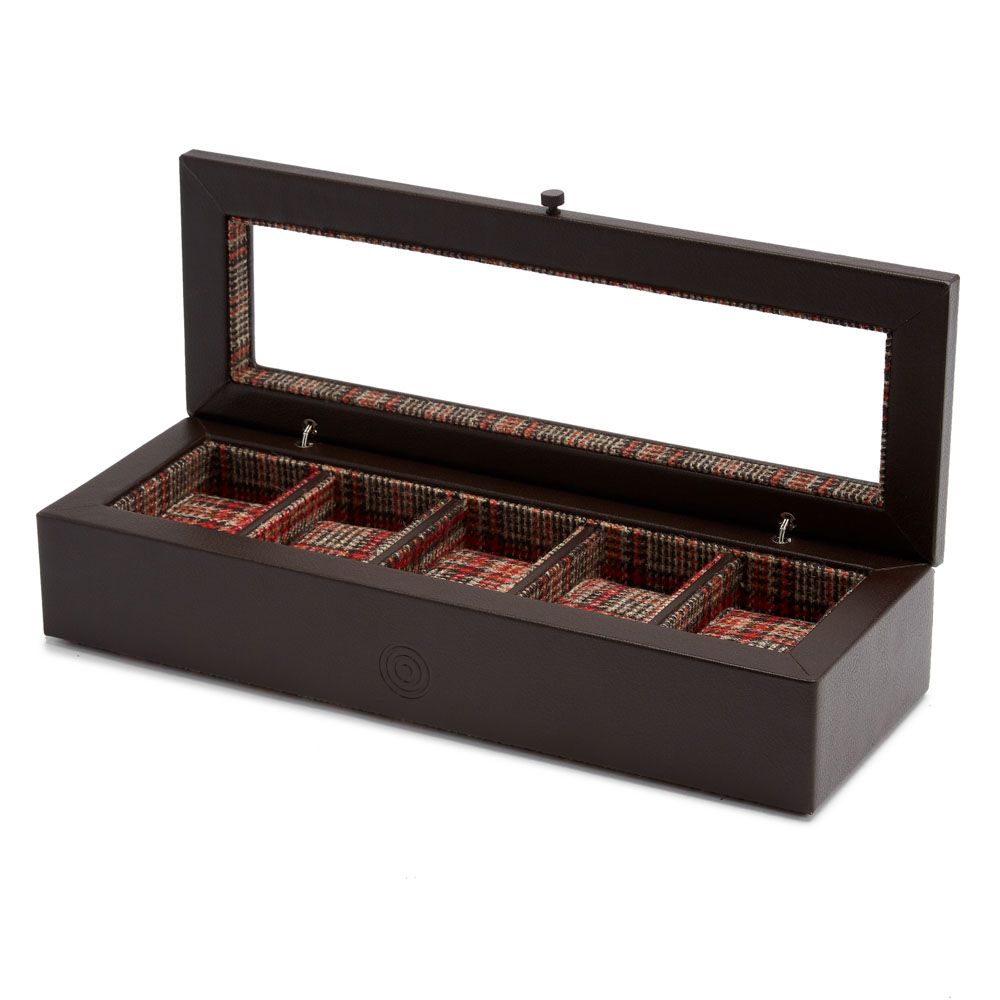 WM BROWN ウォッチボックス 5PC ブラウン 800672