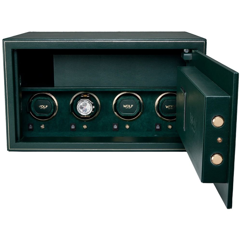 THE DEN 金庫 4PC グリーン 430441