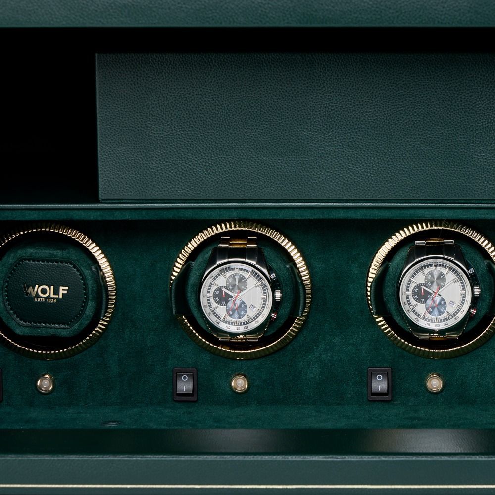THE DEN 金庫 4PC グリーン 430441